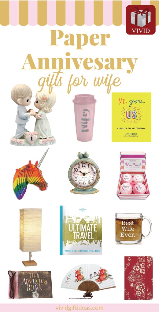 18 Paper Anniversary Gift Ideas for Her Vivid's