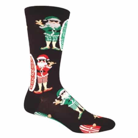 santa crew socks