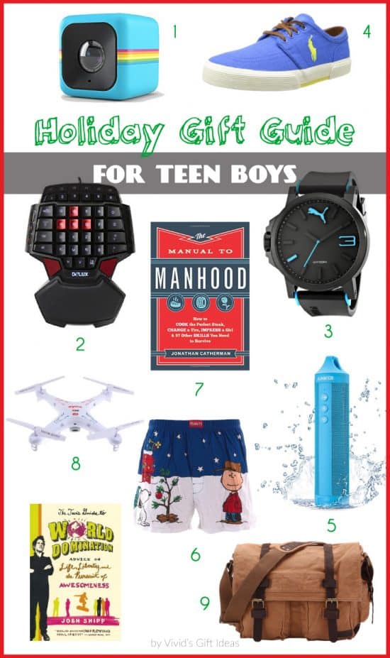 9 Christmas Gift Ideas for Teen Guys  Vivid's Gift Ideas