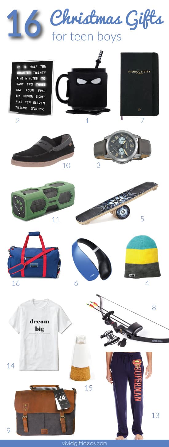 15 Coolest Christmas Gifts You Can Get for Teen Boys  Vivid's Gift Ideas