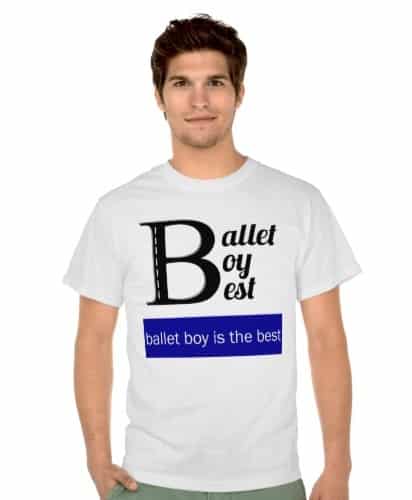 boys ballet shirt