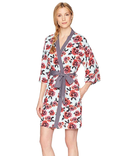 Mae Women's Printed Kimono Robe