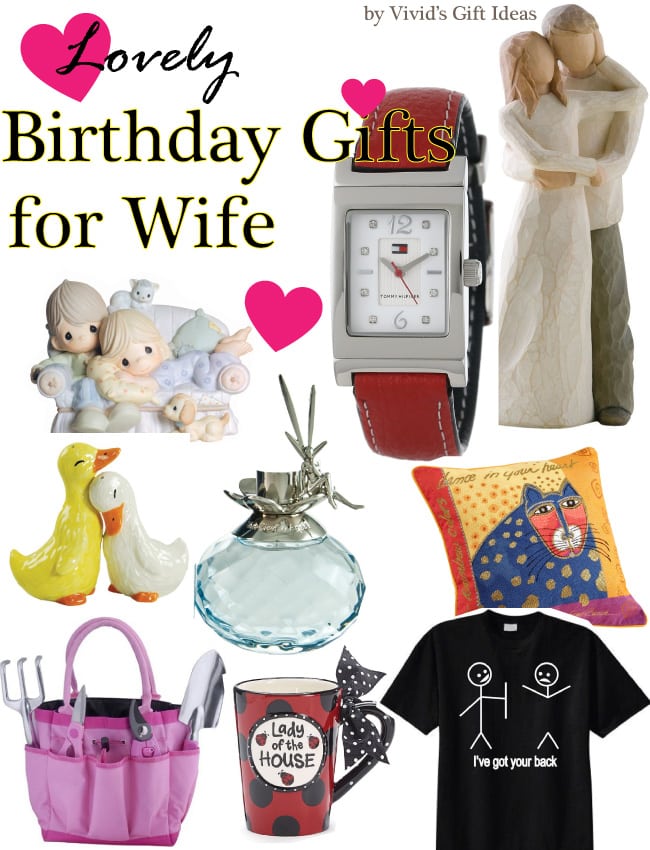 Lovely Birthday Gifts for Wife Vivid's Gift Ideas