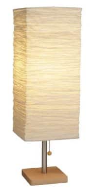 Adesso Natural Paper Table Lamp - paper gifts for anniversary