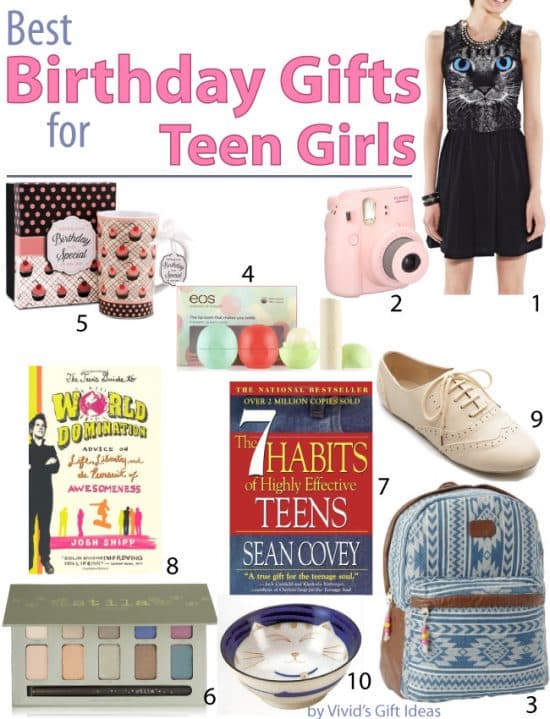 Best Birthday Gift Ideas for Teen Girls - Vivid's