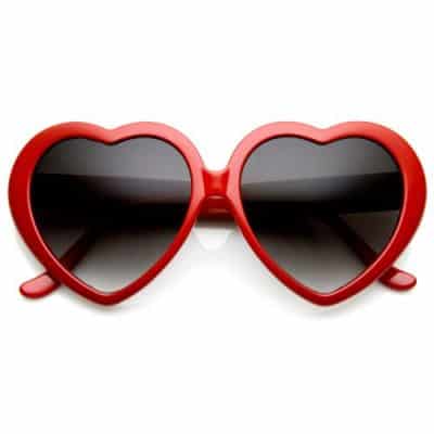 Lolita Heart Shaped Sunglasses