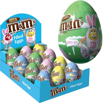 M&M Mars Filled Easter Eggs