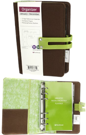 PlanAhead Personal Daily/Weekly/Monthly Planner Organizer