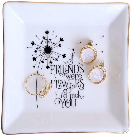 Best Friend Quotes Jewelry Dish