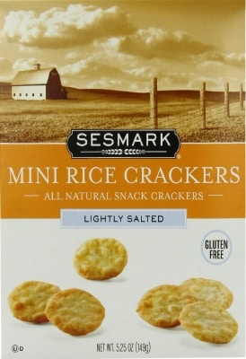 Sesmark Lightly Salted Mini Rice Crackers