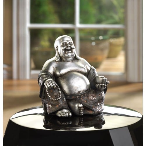Feng Shui Happy Sitting Buddha Statue