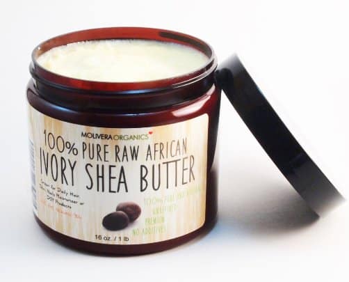 Molivera Organics 100% Pure Raw African Ivory Shea Butter