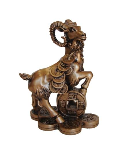Feng Shui Goat Figurine 