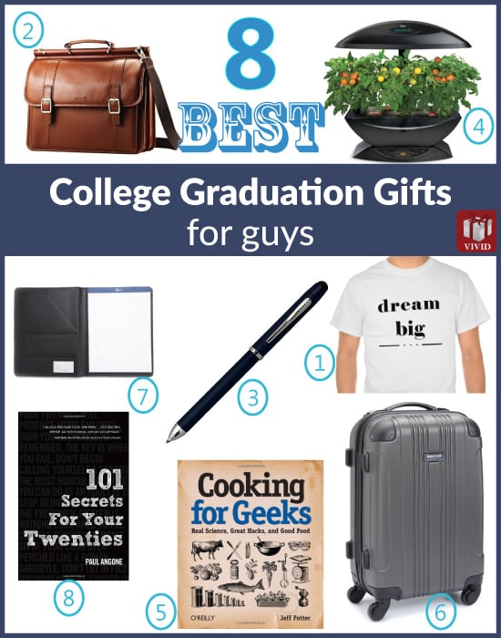 8 Best College Graduation Gift Ideas for Him - Vivid's