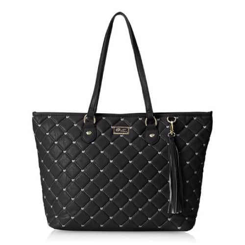 betsey johnson quilted tote