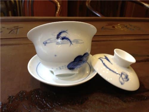 Porcelain Gaiwan Tea Cup