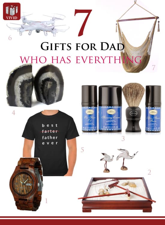 7 Great Gift Ideas for Dad Who Has Everything | VIVID'S