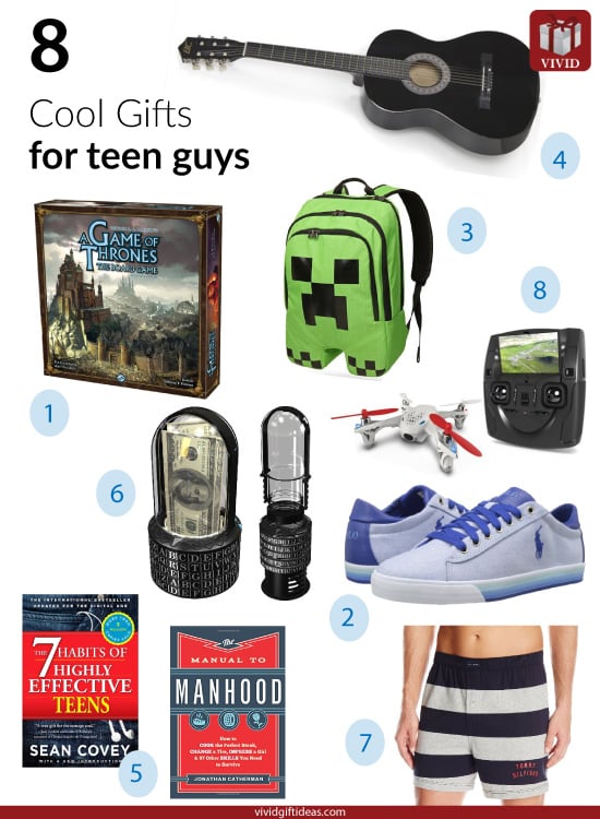 8 Cool Gifts for Teenage Guys | VIVID'S