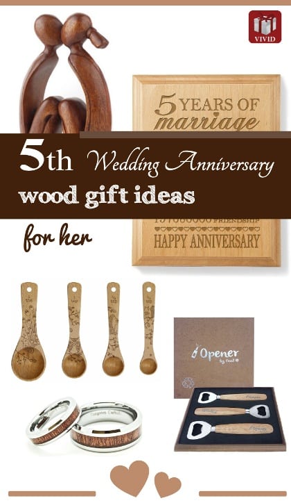 5th Wedding Anniversary Gift Ideas for Wife