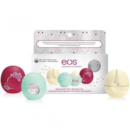 eos Holiday 2015 Limited Edition Decorative Lip Balm Collection