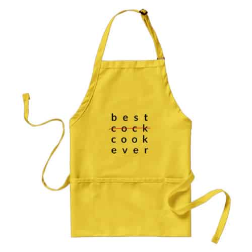 Best Cook Ever Apron (Birthday gifts for boyfriend who has everything)