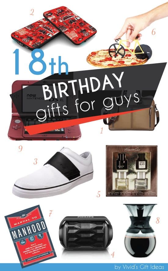 18th birthday keepsakes for him