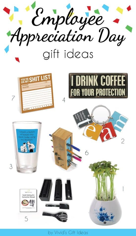 2016 Employee Appreciation Day Gift Ideas | VIVID'S