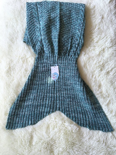 Mermaid Tail Crochet Blanket | Gifts For Girls