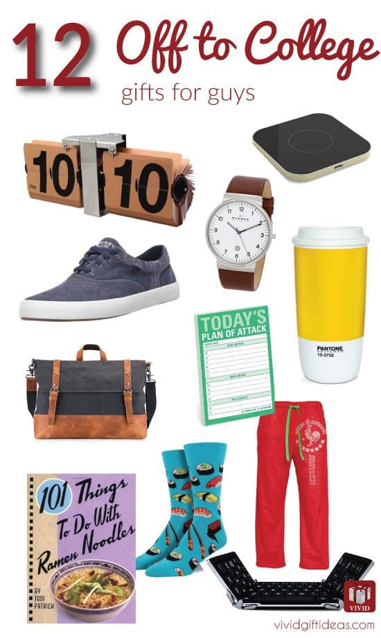 gifts for boys going to college