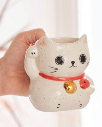 Lucky Cat Shaped Mug