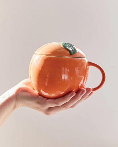 Peach Shaped Mug