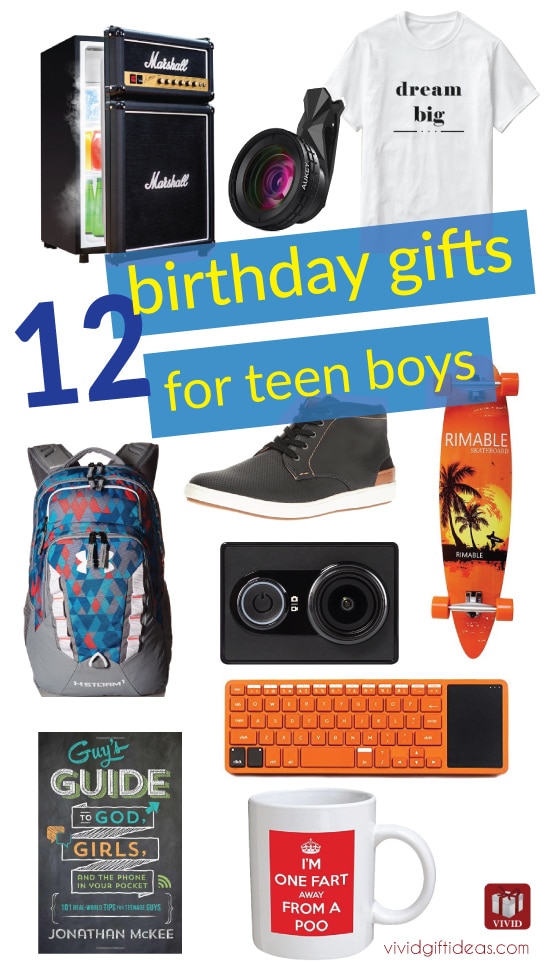 List of 12 Coolest Birthday Gifts for Teen Guys | VIVID'S