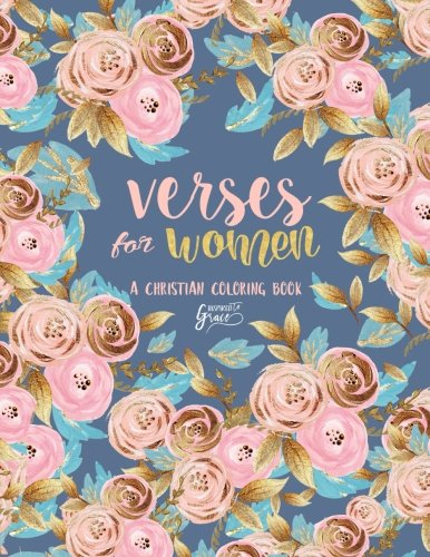 Inspired To Grace Verses For Women Coloring Book | Mothers Day gifts for grandma