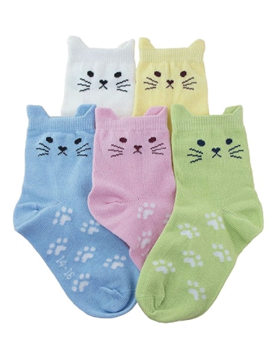 Cats Crew No Seam Socks. Just because gifts for kids.