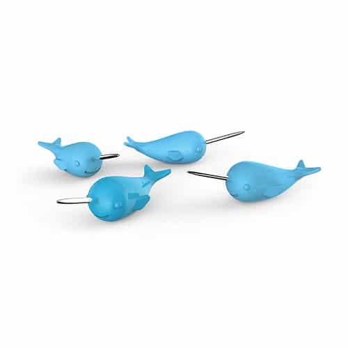 Narwhal Pushpins. Back to school supplies.