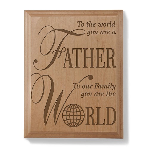 Dad Sayings Wood Plaque byÂ Kate Posh- Christmas gifts for dad from kids