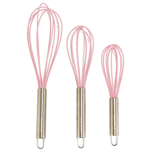 Pink Silicone Whisk Set (Christmas gifts for mom)