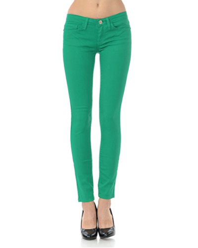 Green Skinny Jeans