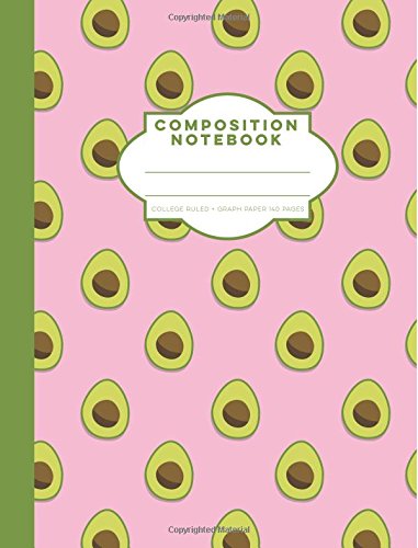 Pink Avocados Composition Notebook