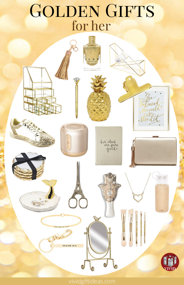 Gold Gifts 23 Golden Gift Ideas for Women (With Images)