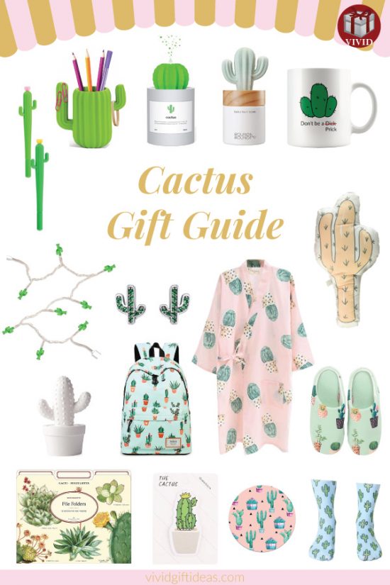 Cactus Gifts: 20 Gift Ideas For Succulent Lovers