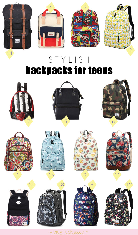 Cute Back-to-School Backpacks For Teens 