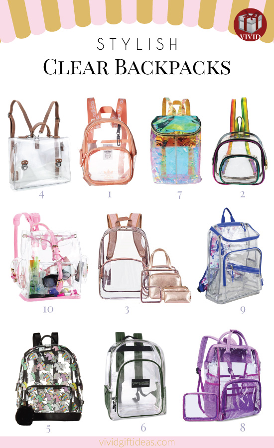 where to buy clear backpacks near me