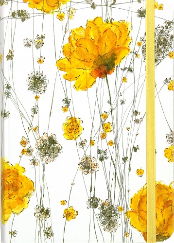 Peter Pauper Yellow Flowers Journal