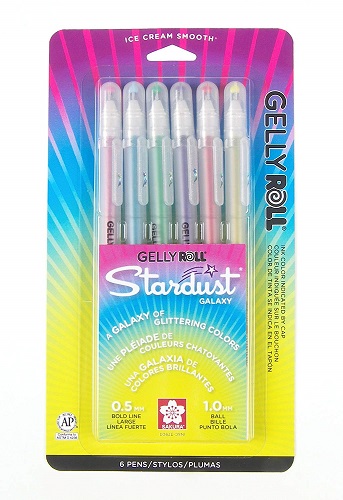 Sakura Gelly Roll Stardust Galaxy Pen Set | Teen Girl Stocking Stuffers
