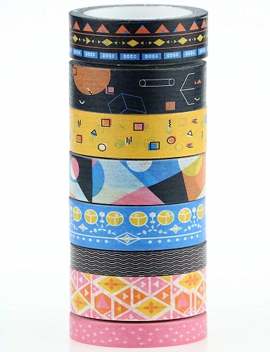 Miliko Abstraction Collection Washi Tape Set
