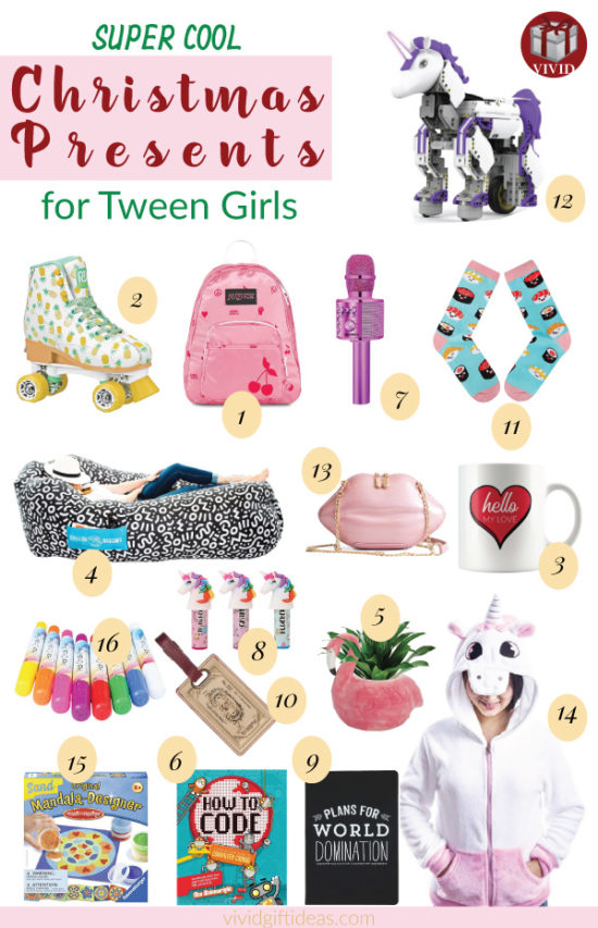 Top 16 Christmas Gift Ideas for Tween Girls Aged 9-12