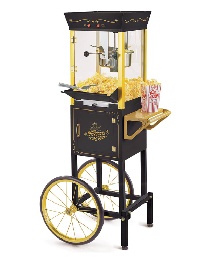 Nostalgia Vintage Professional Popcorn Cart