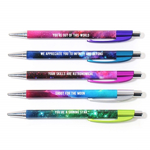 Colorful Motivational Quote Pens