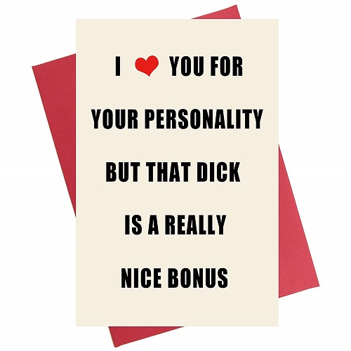Naughty Card for Boyfriend